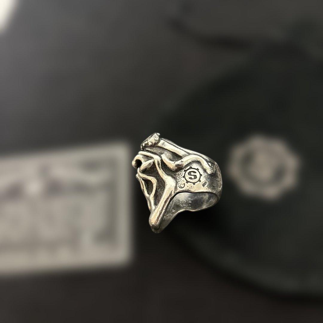 Starlingear ニューガナーフレイム、リックのサイン、カード一枚革袋