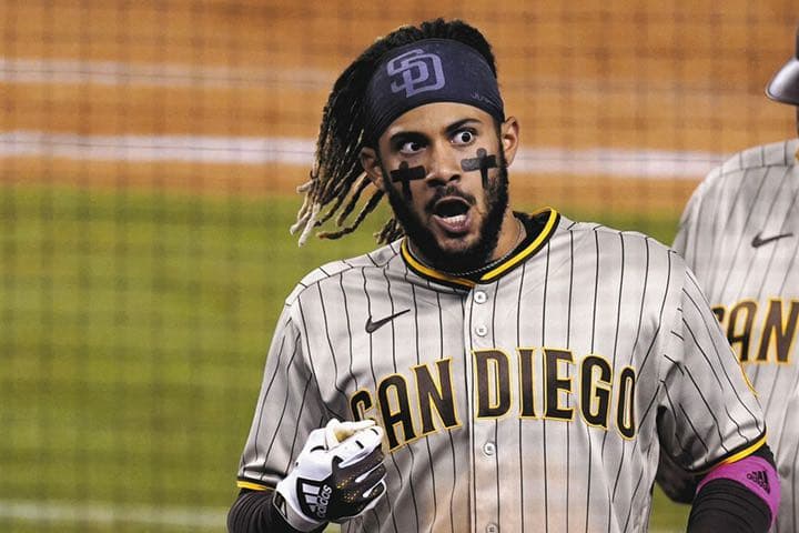 MLB パドレス フェルナンド・タティスJr ユニフォーム S - メルカリ