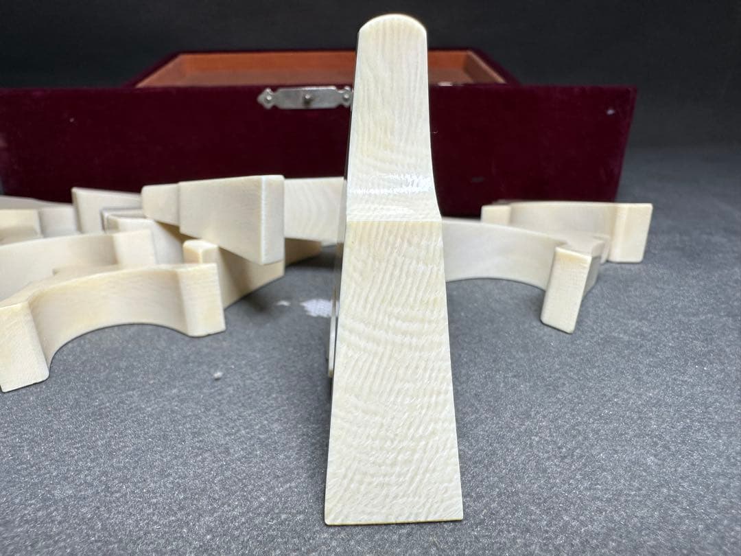 極上 三線 琴柱 筝柱 天然素材 14個セット 和楽器 御琴 和琴 - 和楽器