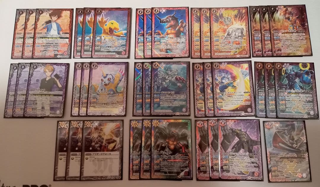 赤紫デジモンアグモンガブモンオメガモンデッキ