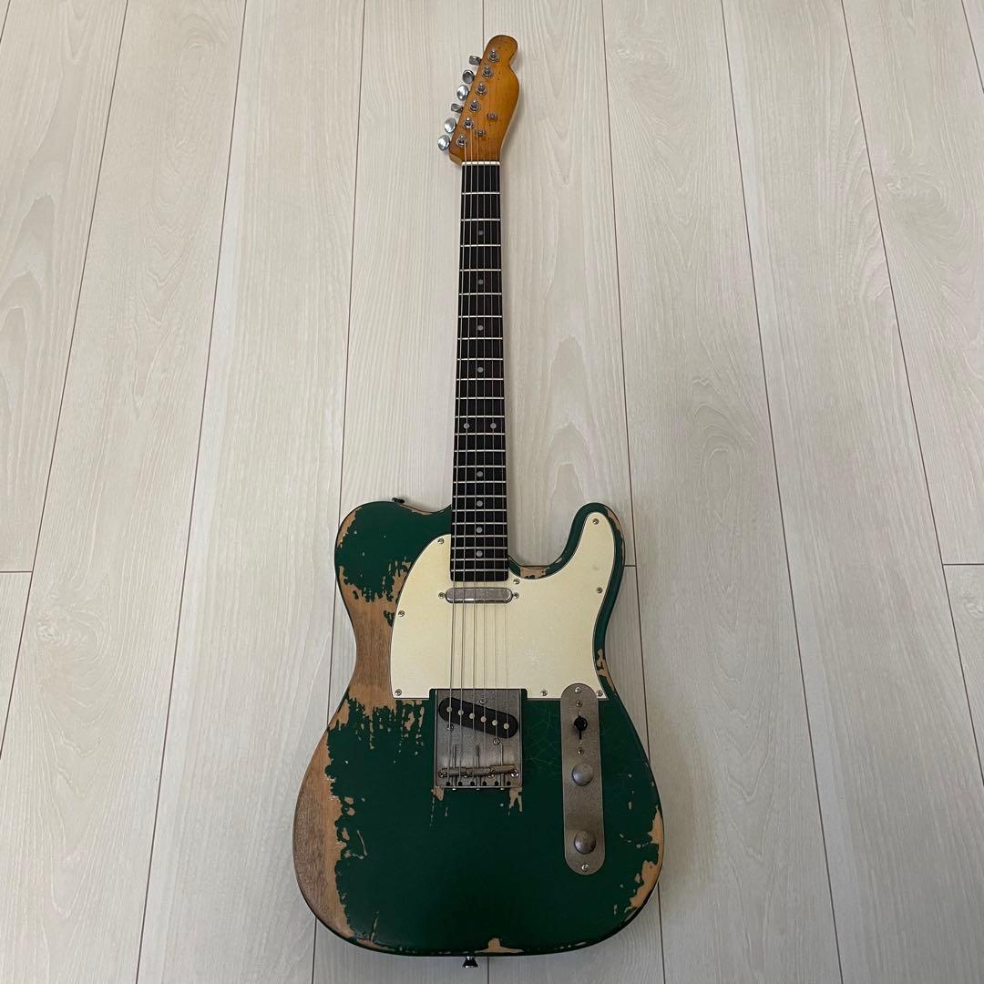 ビンテージ テレキャスター 60年代レリック エイジド加工 工房作品