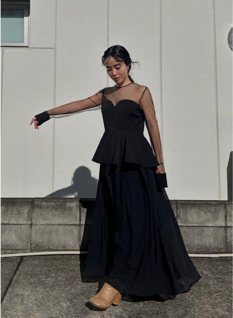 新品未使用AMERI SOPHISTICATED PEPLUM DRESS