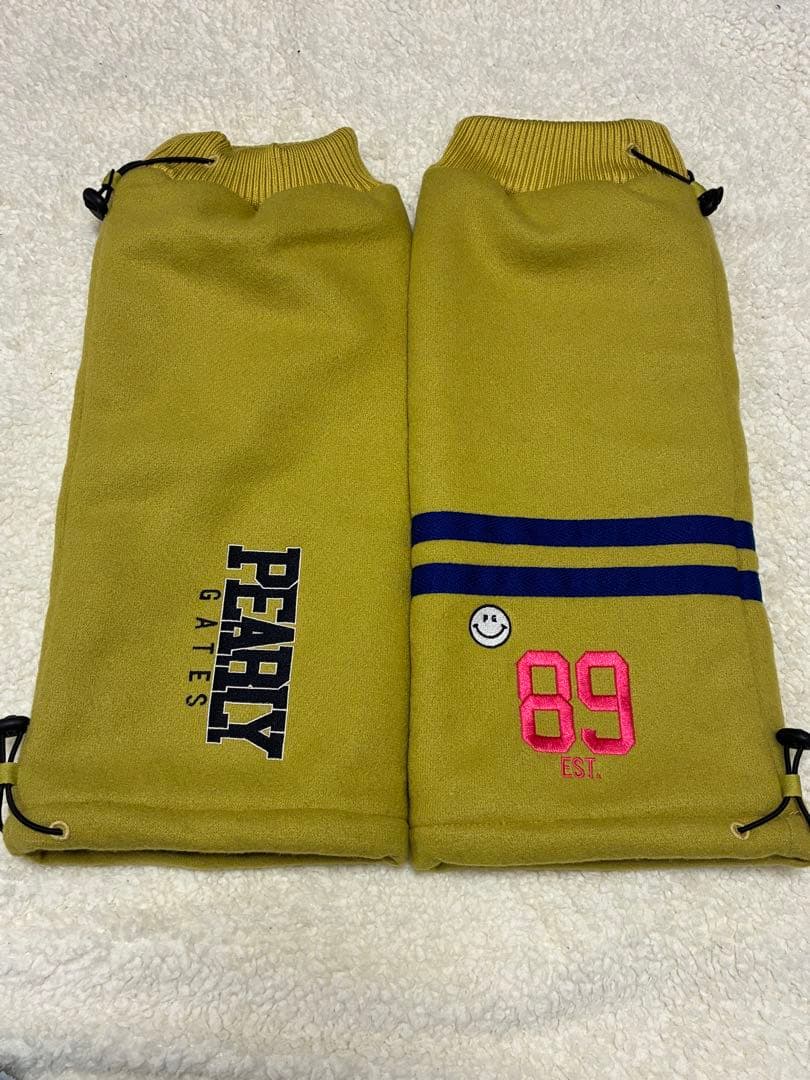 パーリーゲイツ　レッグウォーマー　イエロー 裏起毛レッグウォーマー (UNISEX) | PEARLY GATES（パーリーゲイツ