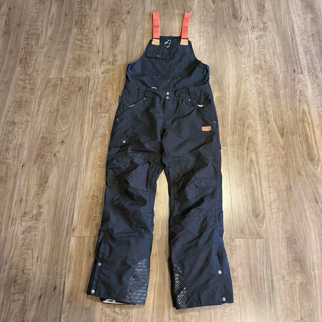 ピクチャーオーガニック ビブパンツ ブラック XLサイズ - メルカリ