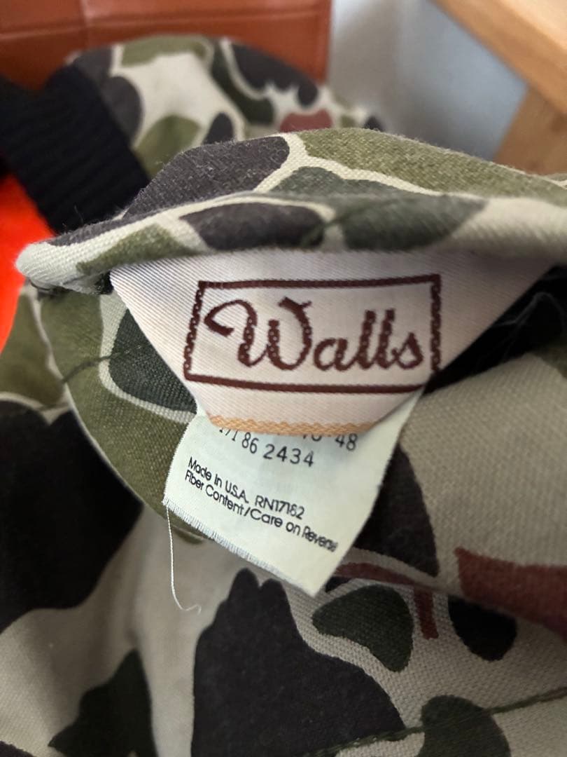 Walls ベスト リバーシブルベスト ダックハンターカモ USA製
