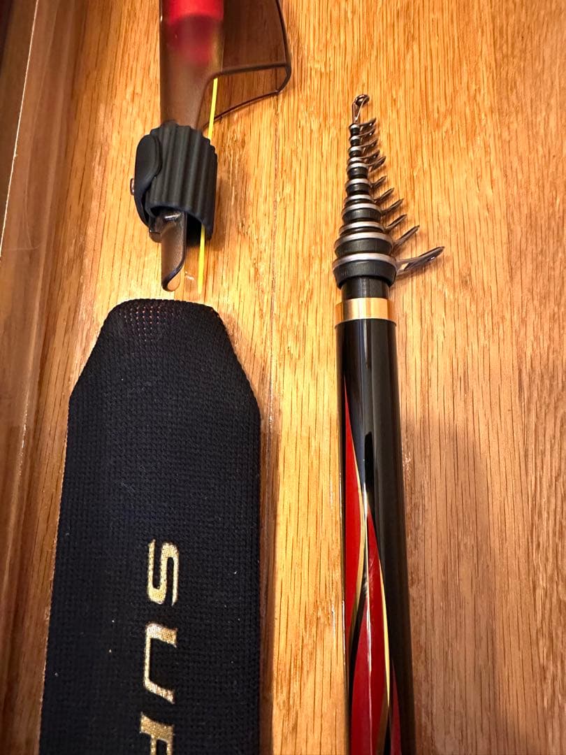 【超美品】がまかつスーパープレシード2号 5.3m