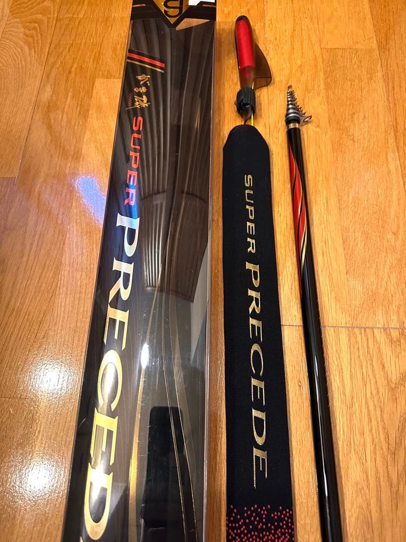 【超美品】がまかつスーパープレシード2号 5.3m
