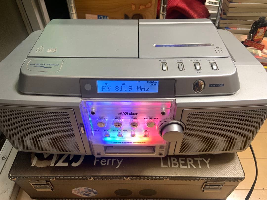 ジャンク品】Victor・JVC RC-Z1MD-S - メルカリ