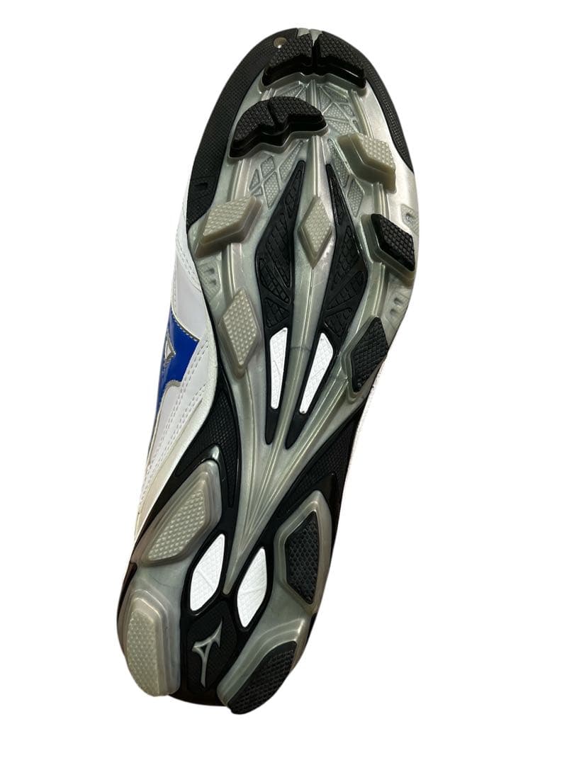 Mizuno スパイクシューズ 26.5cm ホワイト/ブルー