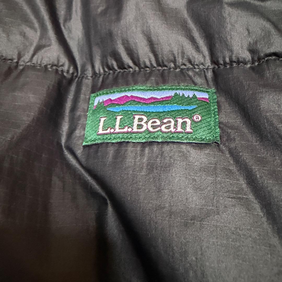ジャケット・アウター L.L.Bean Black Hooded Down Jacket y2k