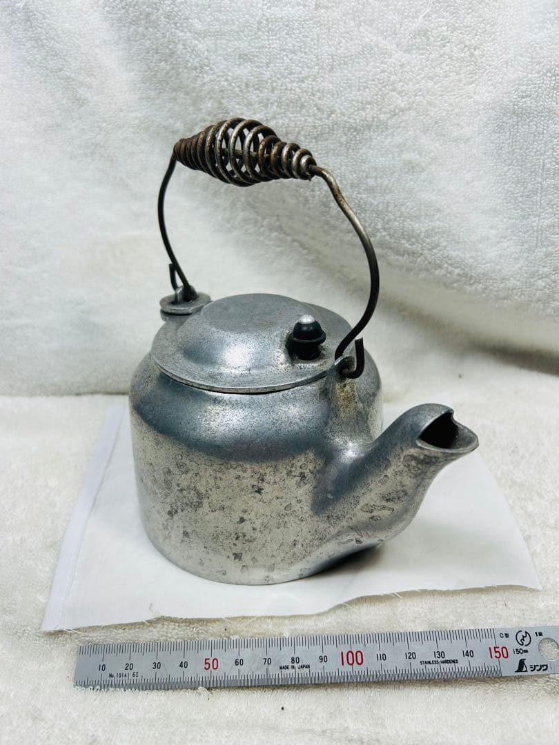 希少美品 ワグナーの小型のビンテージアルミ製ケトル