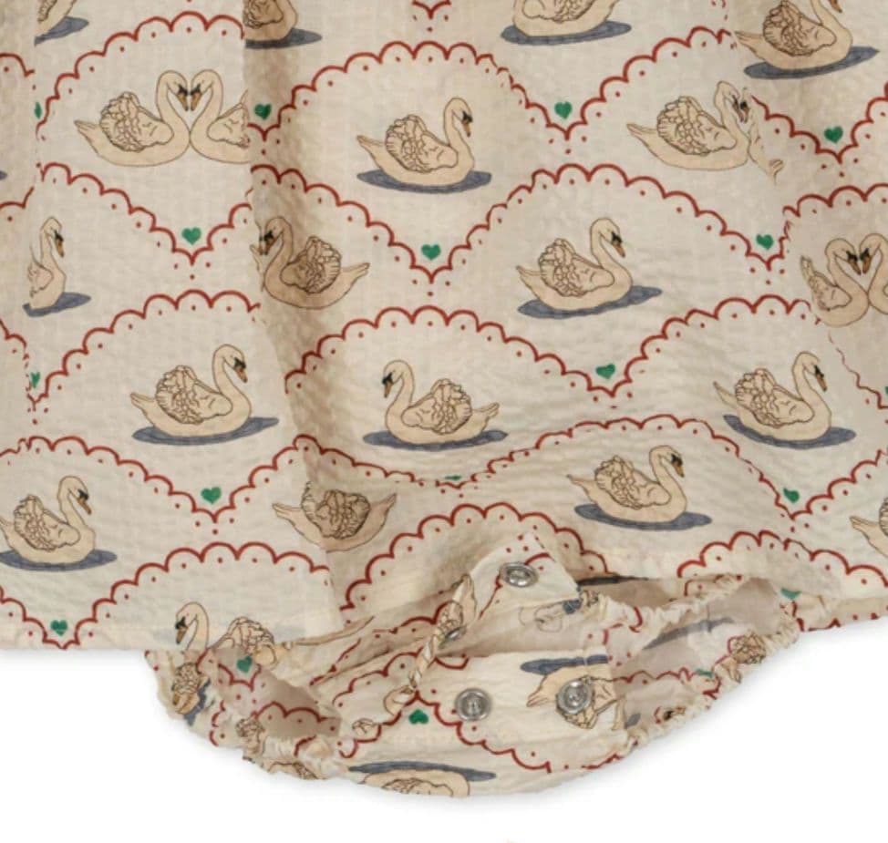 コンゲススロイド ロンパース ワンピース スワン - メルカリ