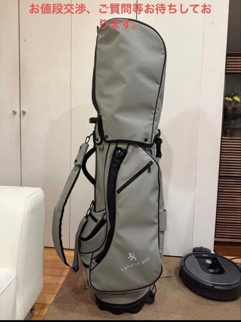 lahella golf ラヘラゴルフ　イルマヤテラス　キャディーバック YKK最大のビッグジッパー使用】Lahella golf(ラヘラゴルフ) ilma ja