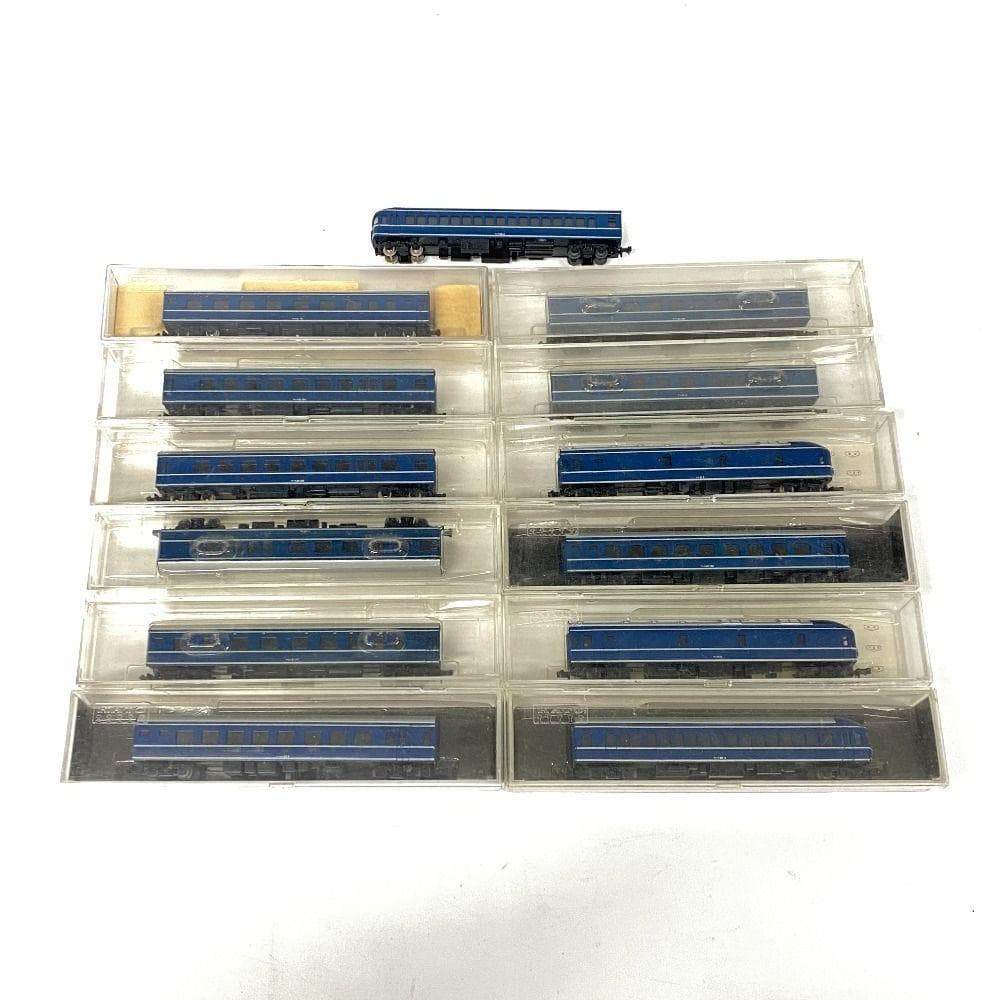 KATO 504 Nゲージ 特急形 寝台 客車 13両セット ナシ20 鉄道模型 再生産】(HO) 3-504 20系特急形寝台客車 4両基本セット | カトー | 3