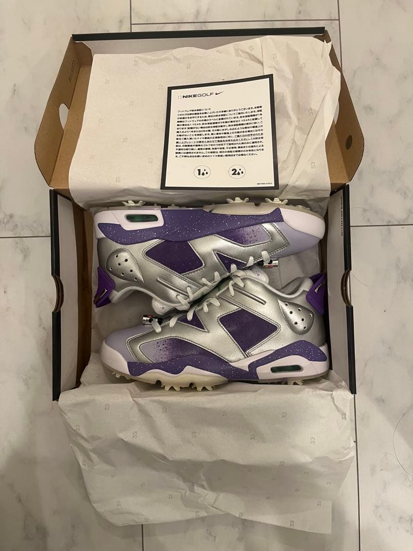 正規品　Nike Air Jordan 6 ゴルフシューズ　27センチ 7/17発売｜Nike Air Jordan 6 Low Golf 