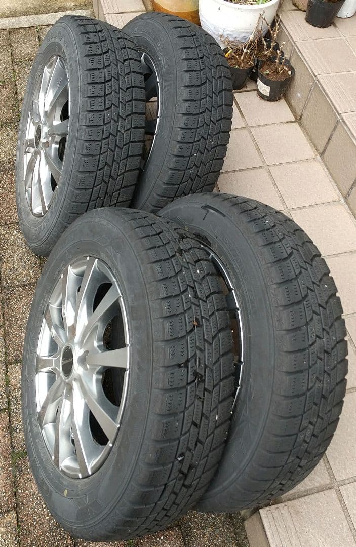 ■スタッドレス155/70R13ダイハツ★アルミ付４本● 155/70r13 スタッドレス 新品4本セット 商品一覧 - コニシタイヤ Yahoo