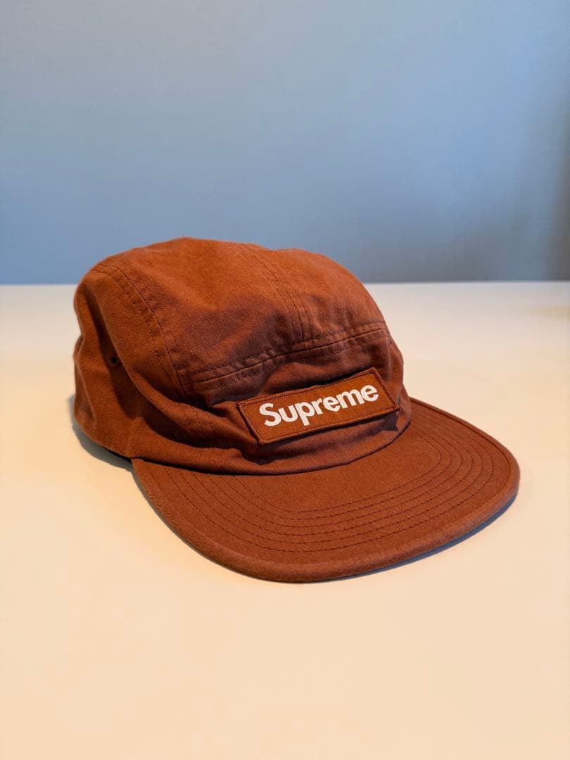 Supreme ブラウンキャップ Supreme シュプリーム 22SS washed chino twill camp cap キャンプ