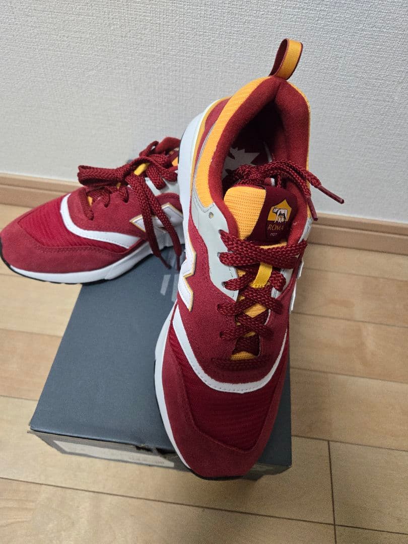 値下）限定新品ASローマ　New Balance CM997HRO 25.5cm