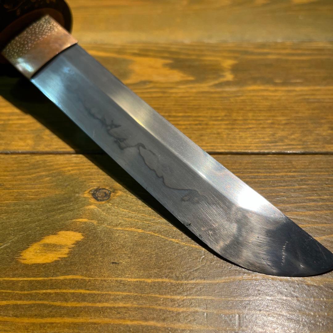 日本刀残欠クラフトナイフNo.11最上大業物 肥前国忠吉 江戸時代 在銘