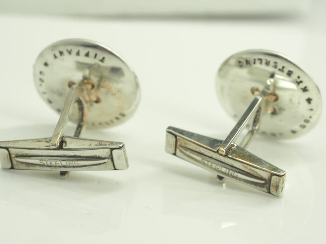 P235 TIFFANY&Co. ティファニー ボタンカフス 14KT