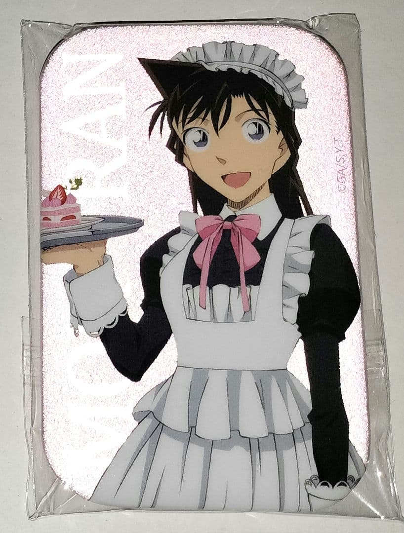 名探偵コナン 毛利蘭 角型缶バッジ 中国 コラボカフェ - メルカリ