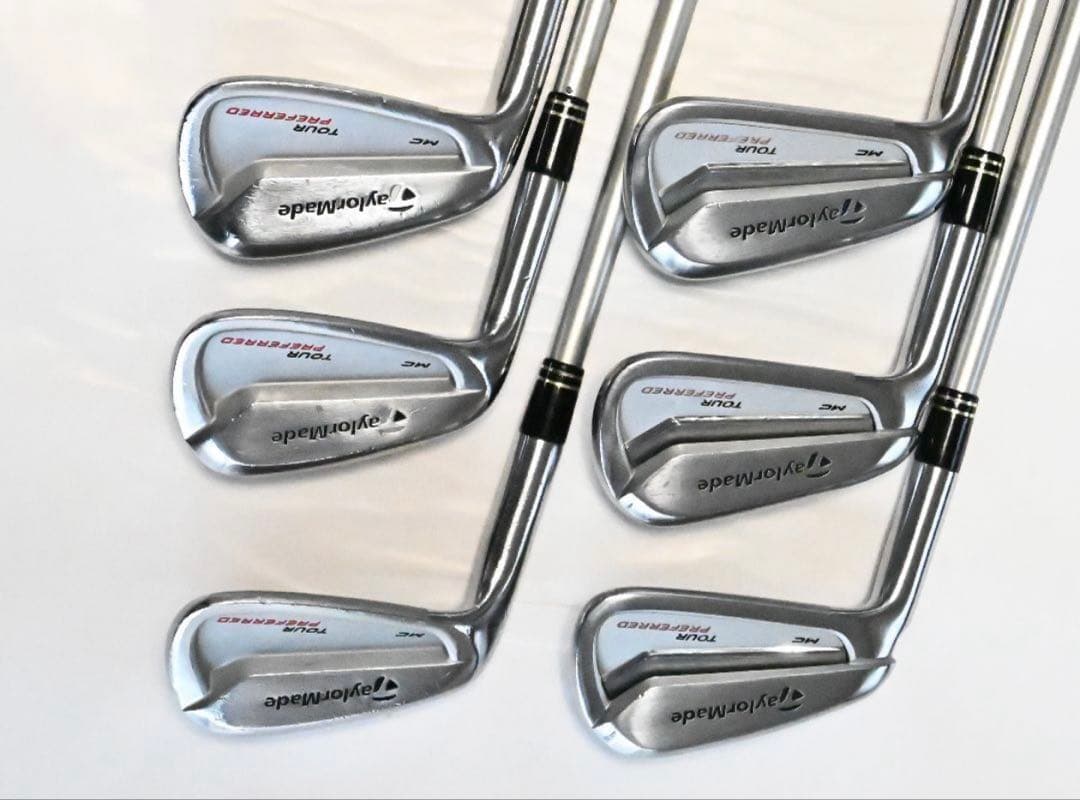 【レフティ】テーラーメイド TOUR PREFERRED アイアン 6本 ツアープリファード CB アイアン(6本セット) ダイナミックゴールド