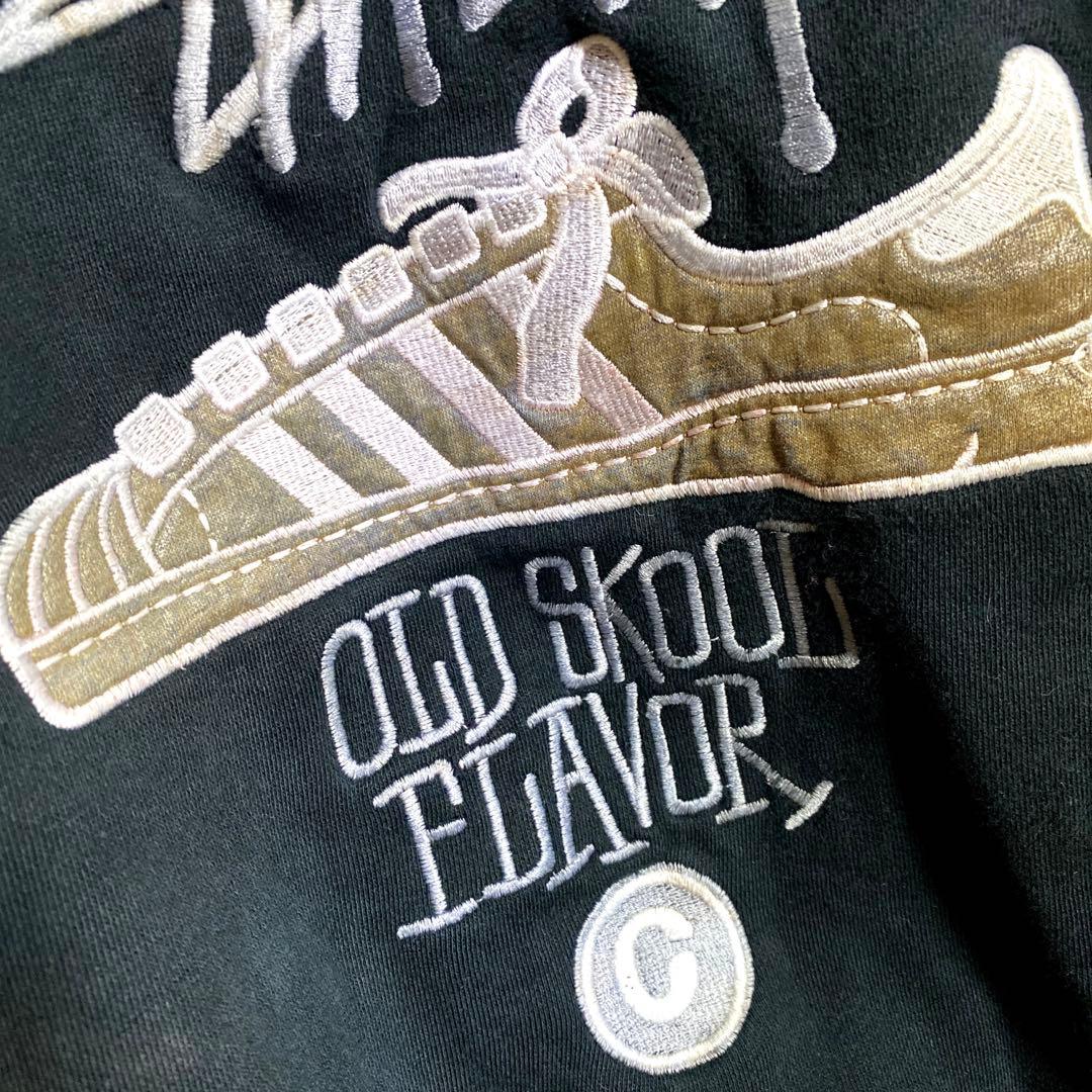 90s stussy パーカー OLD SKOOL オールドスクール 紺タグ - メルカリ