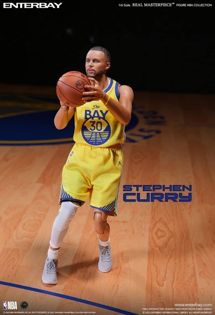 新品　1/6　エンターベイ　ステフィン・カリー　アクションフィギュア　NBA AmiAmi [Character & Hobby Shop] | 1/6 Real Masterpiece Collectible