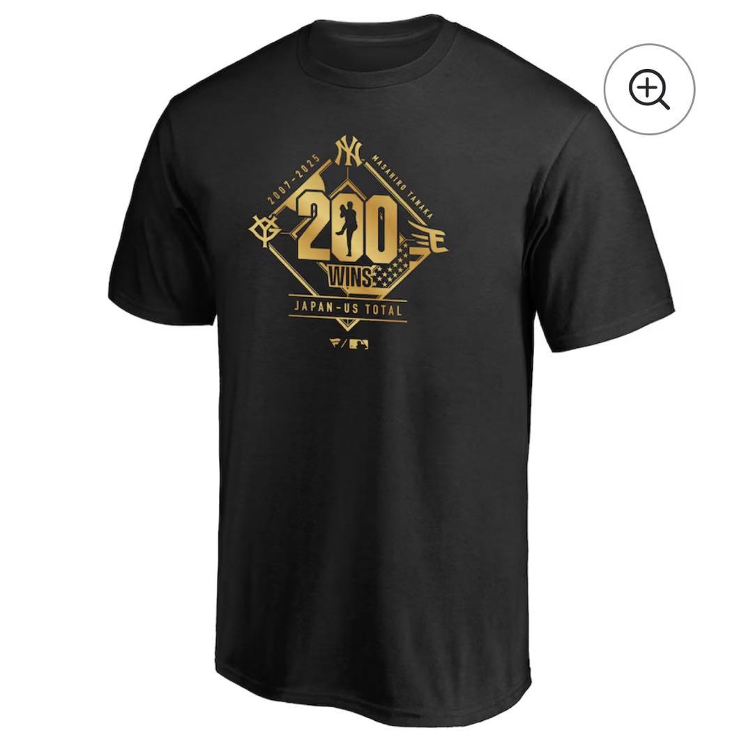 田中将大 日米200勝 記念 Tシャツ M