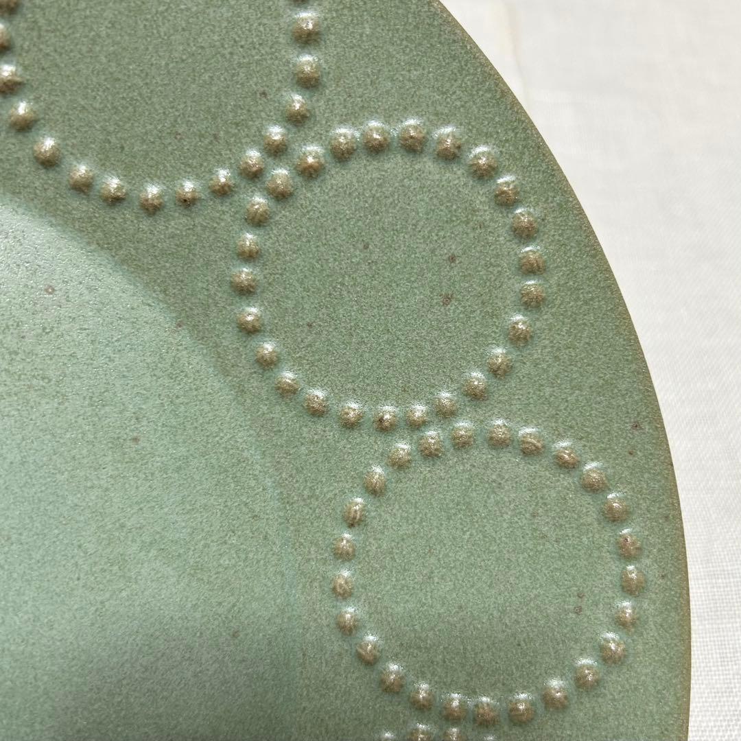 ミナペルホネン タンバリン プレートL グリーン - メルカリ