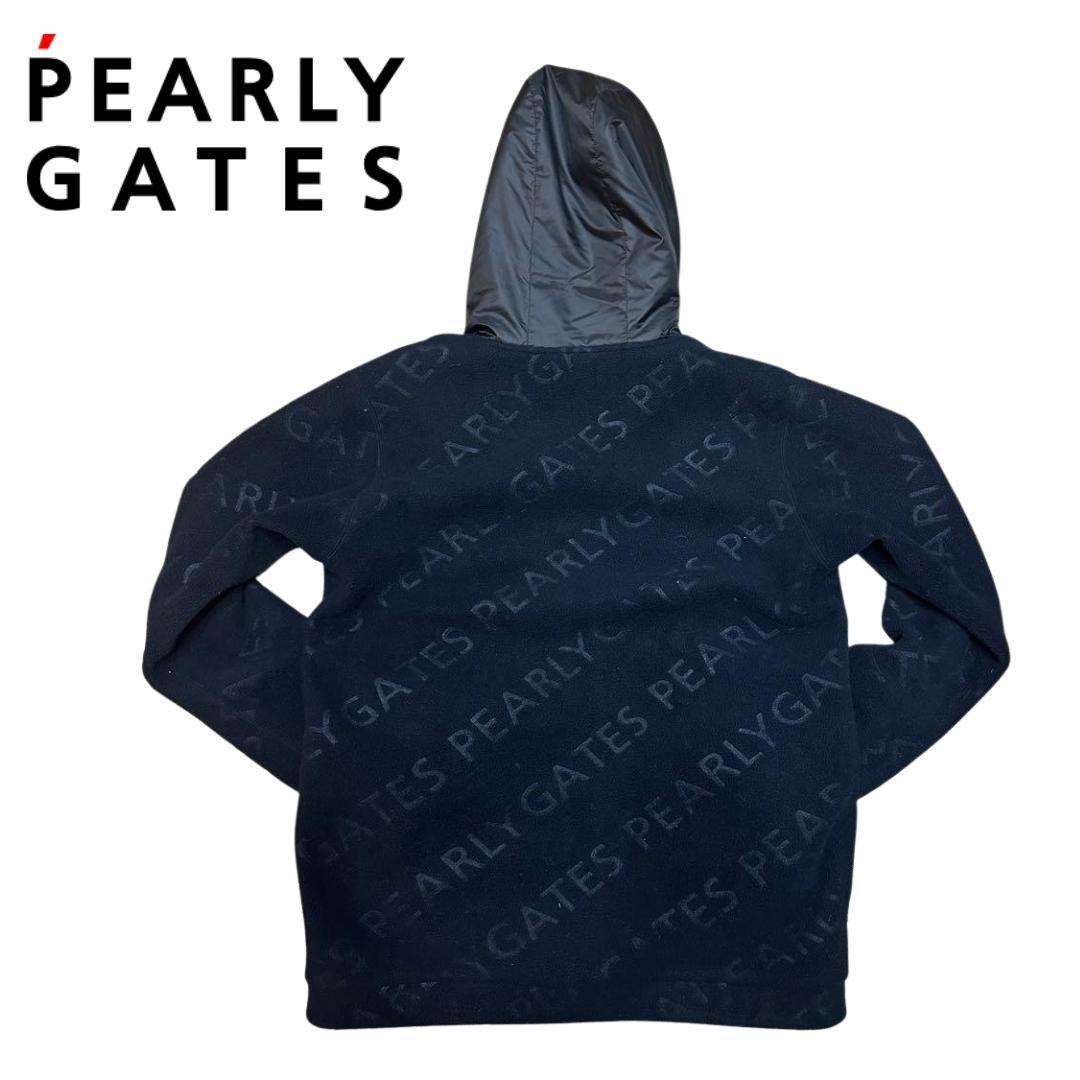 再出品値引中】PEARLY GATES ゴルフ用フリースジャケット ブラック