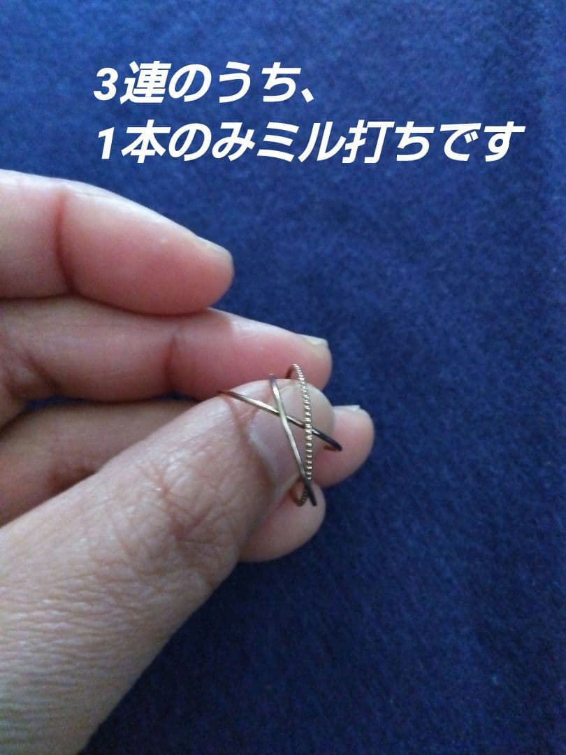 オレフィーチェ K18 PG トリプレットリング 9号 OREFICE - メルカリ