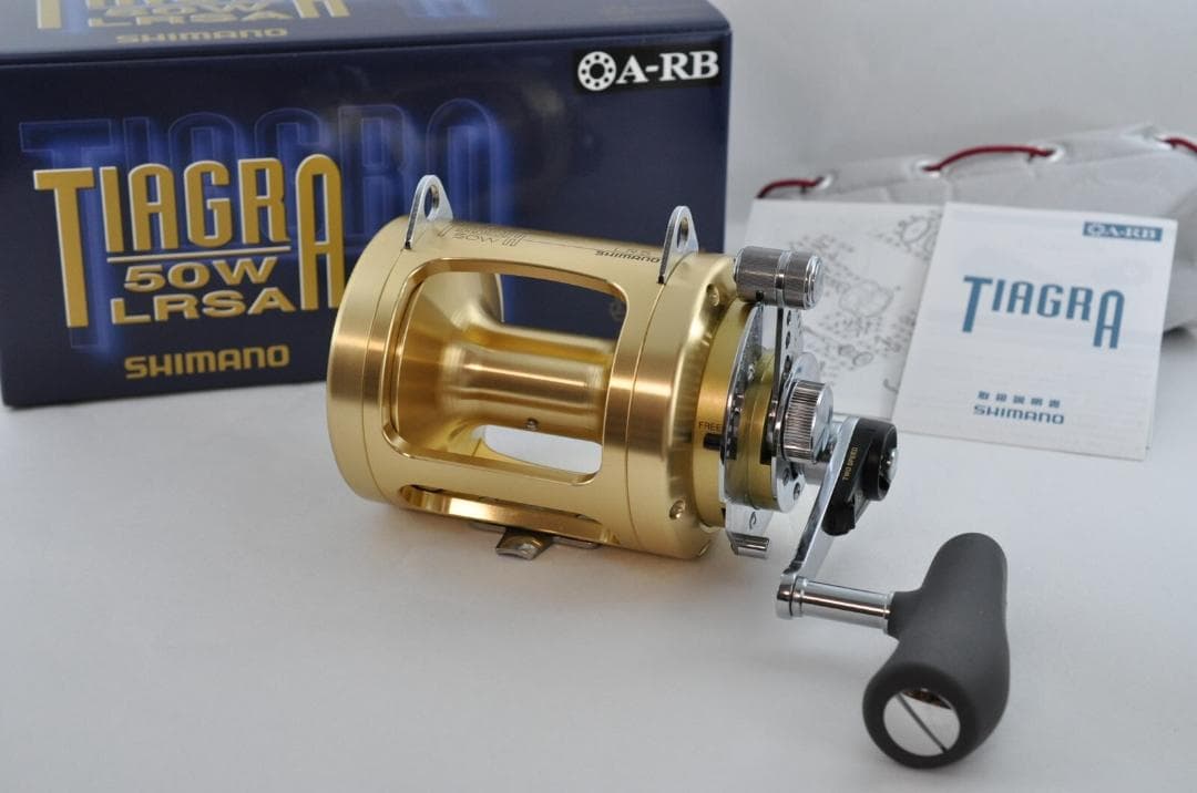 シマノ( SHIMANO) ティアグラ 50W LRSA Shimano Tiagra A TI50WLRSA Conventional Reel - Melton Tackle
