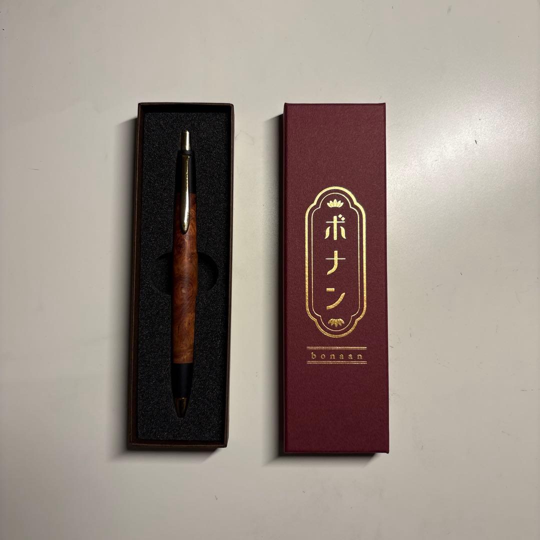 ボナン　本花梨瘤　シャープペン オーダーメイド】 [0-daidai-0様専用] 本花梨瘤 シャープペン 木軸ペン