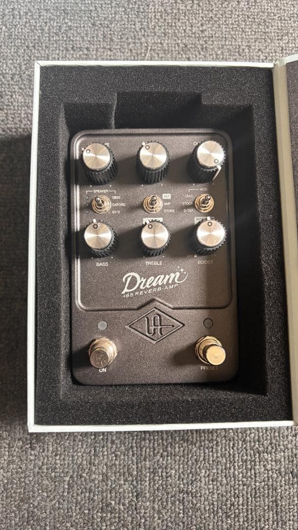 ギター UAFX Dream65 Reverb Amplifier Universal Audio Dream '65 Reverb Amplifier Pedal | Sweetwater