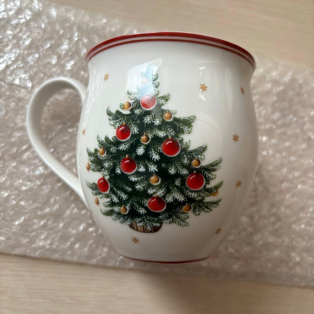 Villeroy Bochビレロイボッホ クリスマス ツリー マグカップ コップ