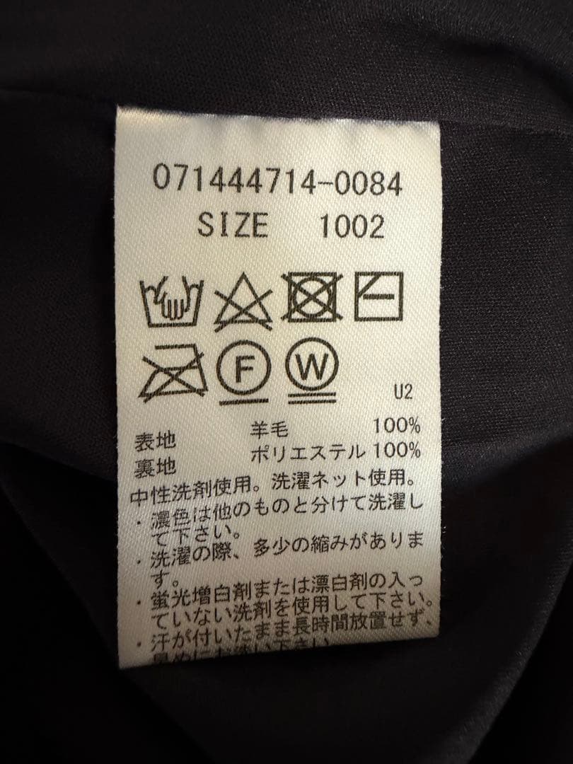 ZOY ゾーイ メンズ ネイビー クルーネックセーター 防風地付き Mサイズ