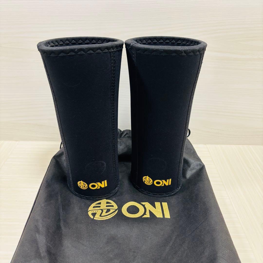 【S級品】ONIPRO ニースリーブ Sサイズ 収納袋付き ONI ニースリーブPRO IPF公認 膝サポーター スクワット 鬼プロ(A級品