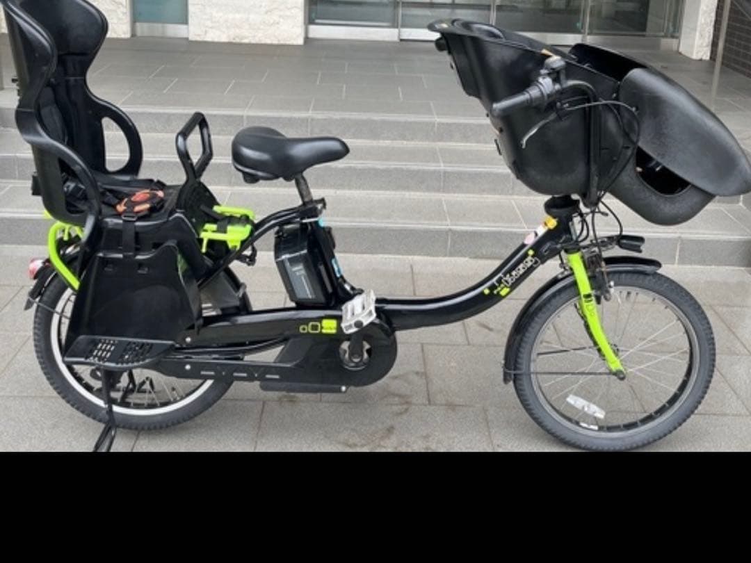 ヤマハPAS Kiss mini X863-2012 20型8.7AH無光沢緑色 SOLD OUT】電動