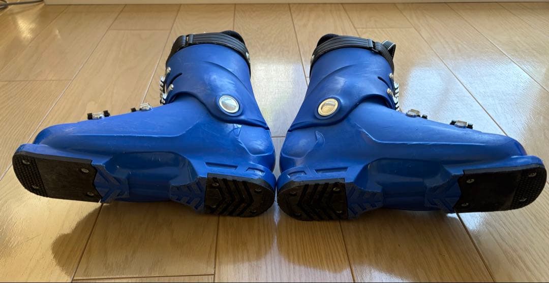 ☆一時値下げ☆Salomon 子ども用スキーブーツ青24/24.5㌢（285