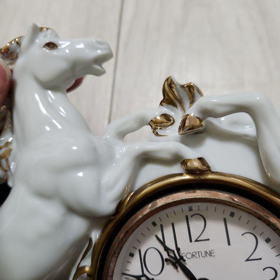 fortune ジュエリークォーツ 置時計 馬 - メルカリ