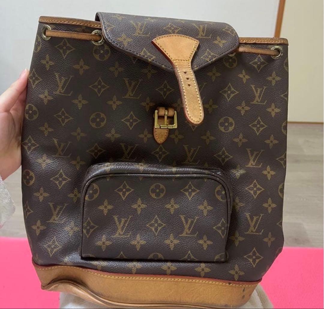 <予約済み>ルイヴィトン モノグラム モンスリ リュック バックパック 楽天市場】【10%OFF】 ルイヴィトン バックパック モンスリ モノグラム