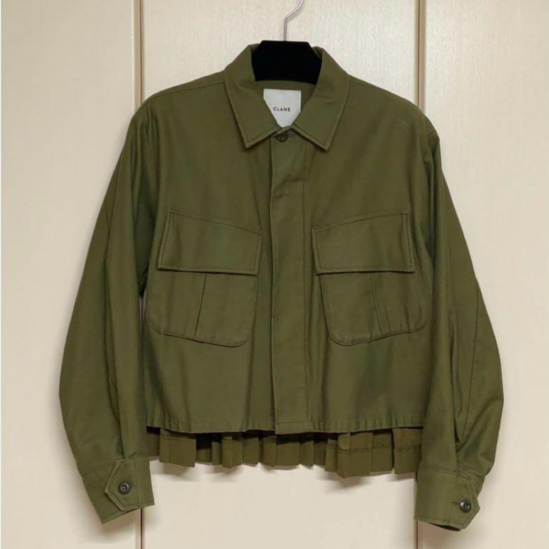 clane 2WAY MILITARY JACKETサイズ1 カーキ｜CLANE - 2WAY MILITARY