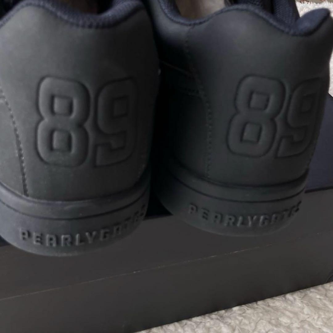 新品【パーリーゲイツ】ローカット ゴルフシューズ 紺 27.5cm スパイク