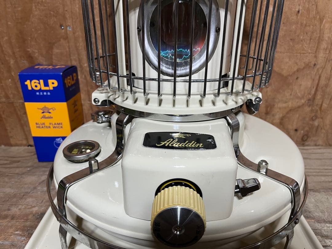 新品芯交換済 アラジン39型 レトロ 中古 分解メンテナンス済 06年製