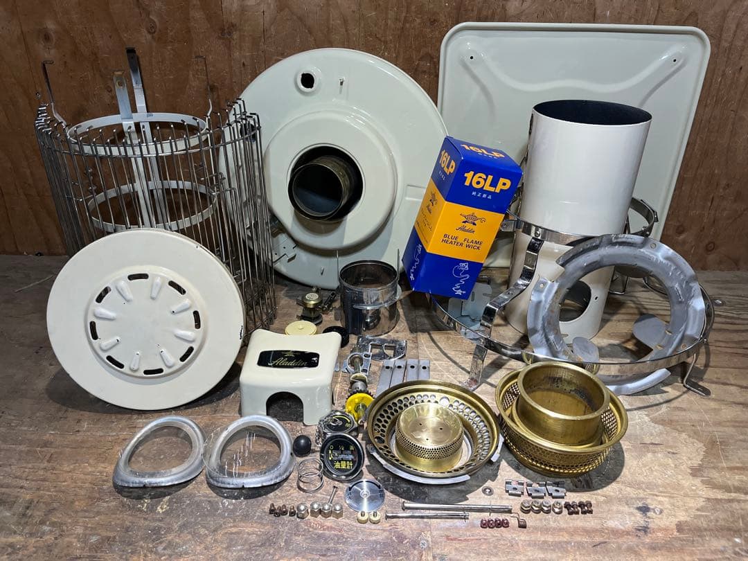 新品芯交換済 アラジン39型 レトロ 中古 分解メンテナンス済 06年製