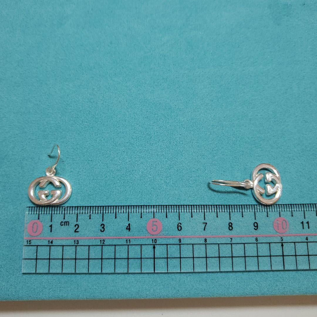 美品☆洗浄済☆即日発送】GUCCI ピアスインターロッキングG フックa033