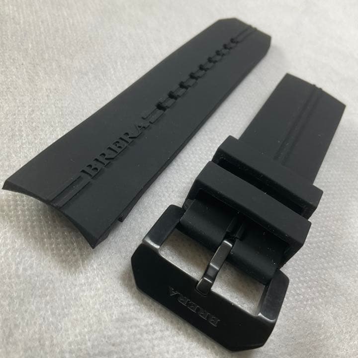 専用。BRERA 純正ベルト　ソットマリノダイバー用　黒 SEIKO（セイコー） 18mm 純正 ベルト ウレタン ダイバー プロスペック