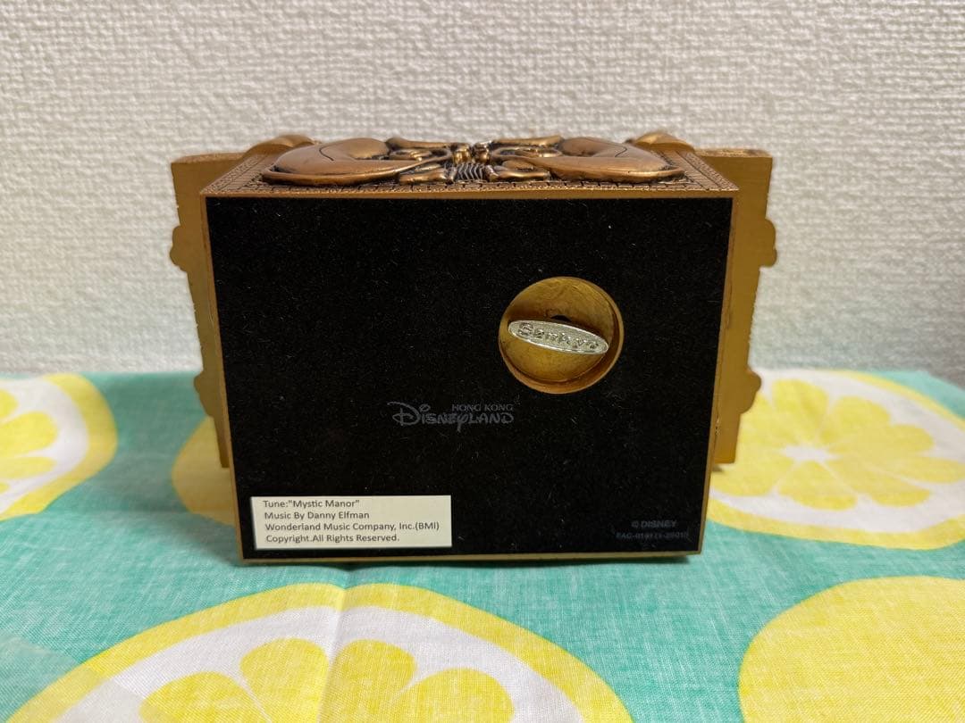 新品 希少 ミュージックボックス 香港ディズニー ミスティックマナー