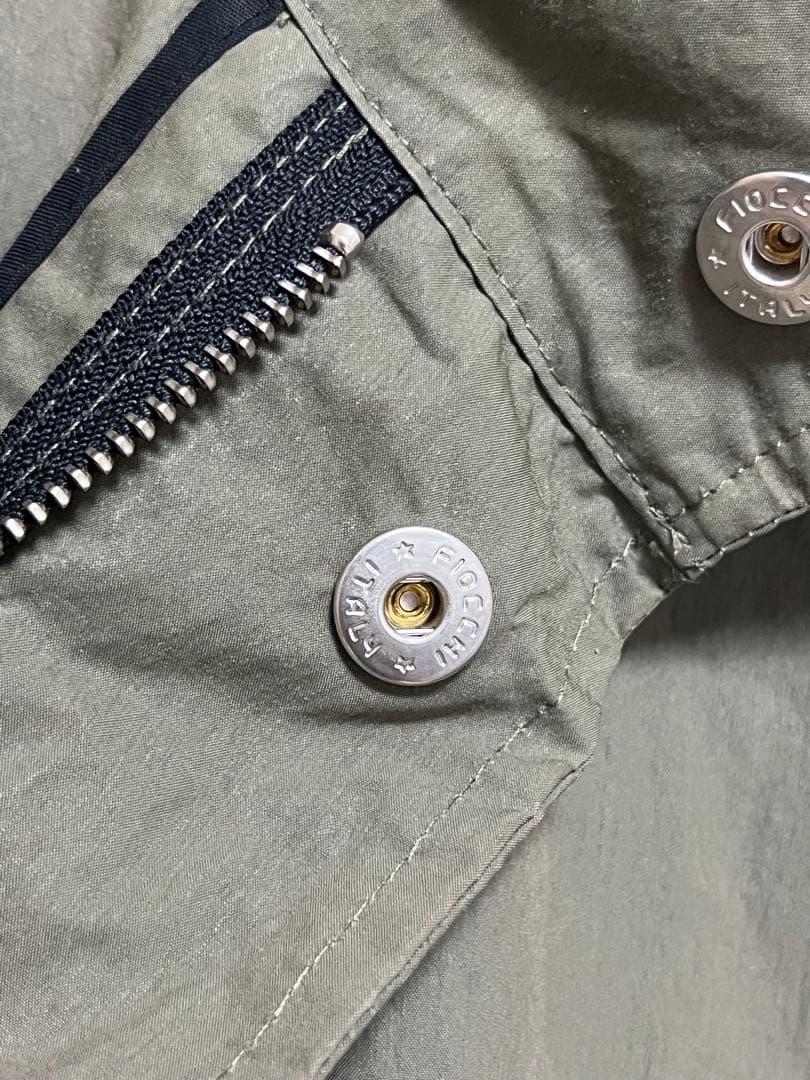 イタリア製】マルセルラサンス ナイロン モッズコート カーキ - メルカリ